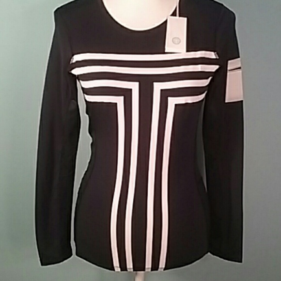 Tory Burch Tops - Tory Burch sport NWT athletic long sleeve top xs
